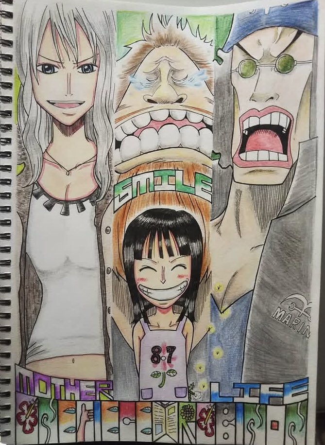 ONE PIECE ニコ・ロビン ロビン スーパー歌舞伎 オリジナルイラスト 🗣️制作秘話 / ロビンHistory vol.4《完》 ロビンとリンクさせられる