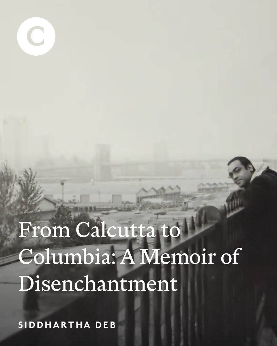 AnCloganMag's tweet photo. In this essay, novelist and journalist Siddhartha Deb reflects on his journey from India’s north-eastern periphery to the heart of US empire, and his eventual disillusionment with the false promises of American intellectual life.

Read now on https://t.co/j2cZDdIX5i 👇️👇️ https://t.co/BxQmadOuUQ