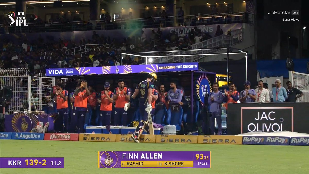 LoyalSachinFan's tweet photo. KKR should have shown more patience with Finn Allen this IPL season. This guy is an absolute beast. https://t.co/ckVu1mTm5W
