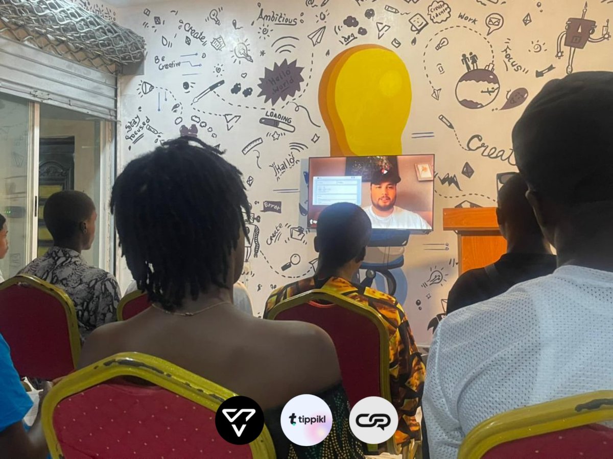 technovilleHQ's tweet photo. Today, we hosted our first Web3 educational event with our amazing partners, @Chainverse_HQ and @TippiklLabs .

It was an incredible session with our Web3 community here in Bonny Island. https://t.co/gOdMcm9wQO