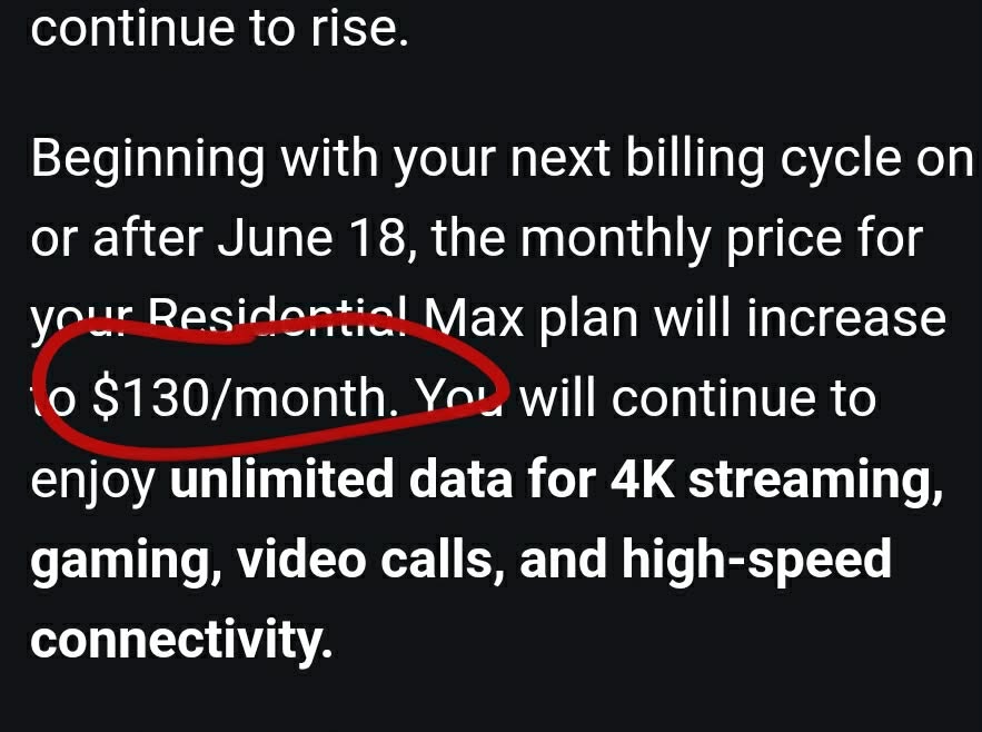 LittleSlav's tweet photo. Just canceled @hulu to save some $ and then I get this today from @starlink ... I love Starlink but do you really need my extra $10 a month @elonmusk ?
~ an animal rescuer working hard daily so dogs and cats don't die https://t.co/6o4GcwheOw