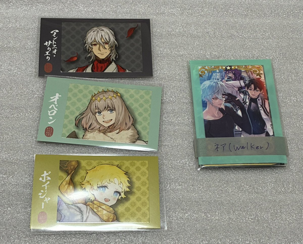 FGO TSUTAYA ポートレイト 京まふ 【交換】 譲▶︎画像 求▶︎巌窟王