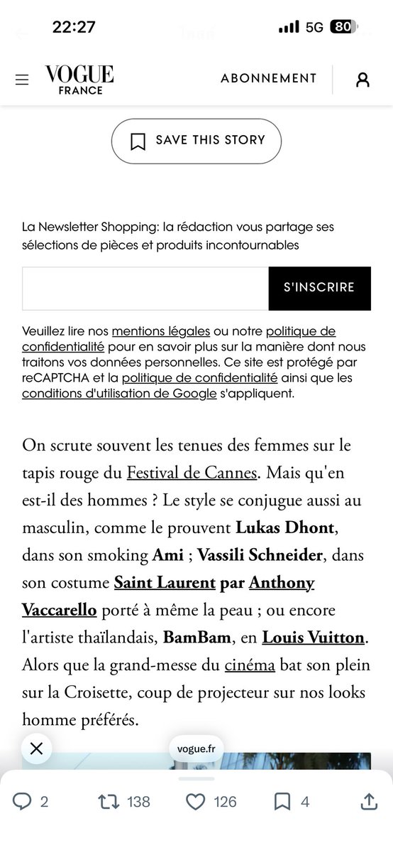 NOOMAMNA's tweet photo. แบมแบมของเราโครตจะเริ่ด!!! อยู่อันดับ 3 จาก 18 ชุดที่โดดเด่นที่สุด
#BamBamAt79thCannes
#Cannes2026 #BamBamXCannes2026
#BamBam https://t.co/bA58NbgxoP
