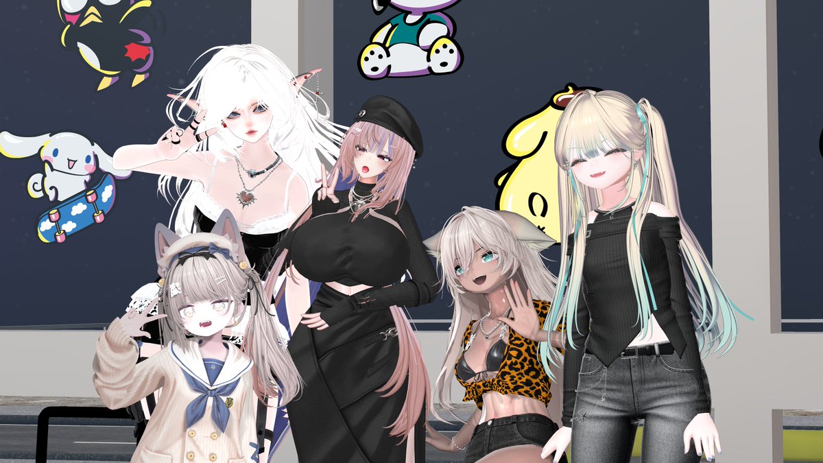 みんなと！ #VRChat #Plum3D