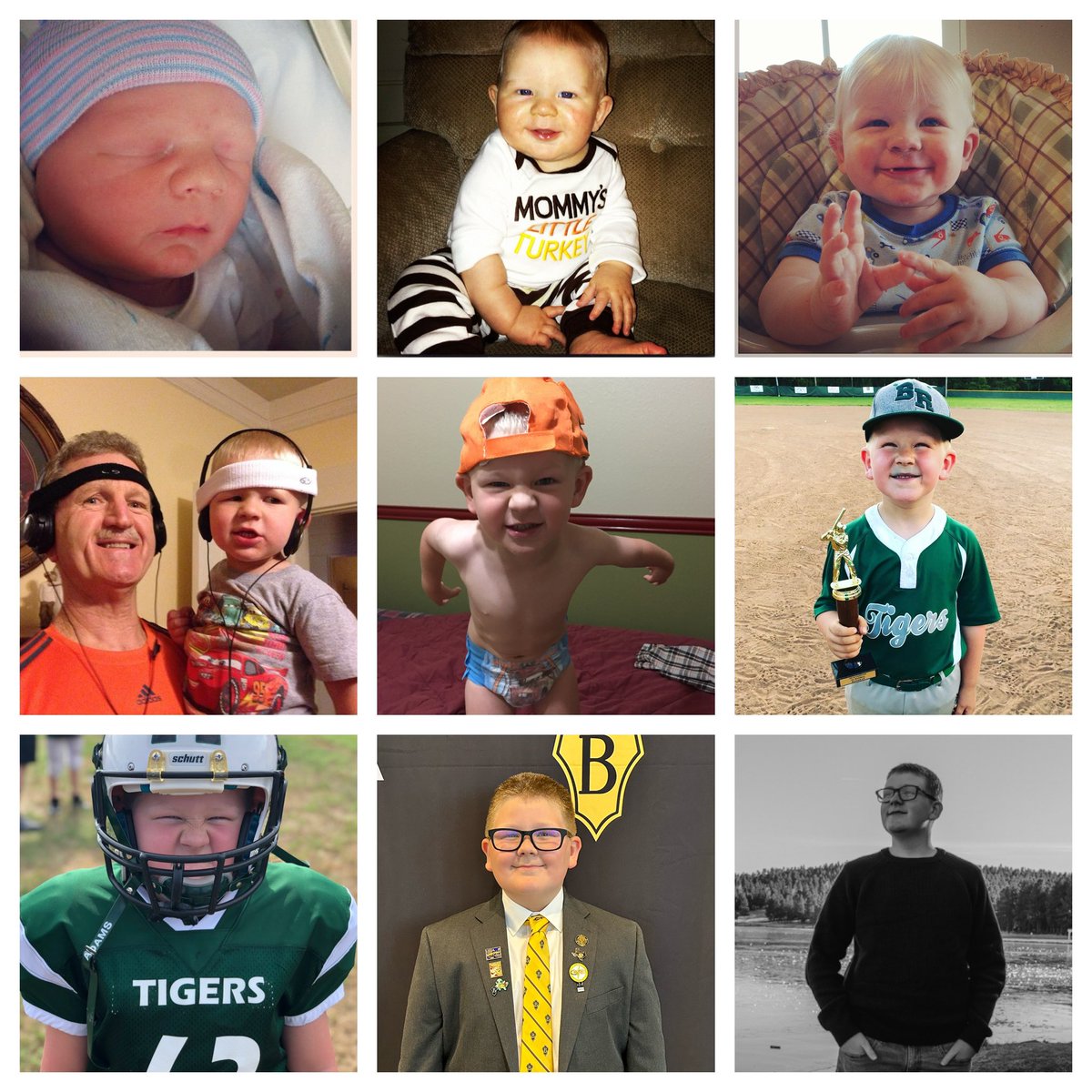 mrThamilton's tweet photo. Where does the time go?! I can’t believe our baby is 14 years old today and starting high school next year. Keep being the good person and hardworking young man you are, Finn! The world is yours. https://t.co/GzFkqY0ghg