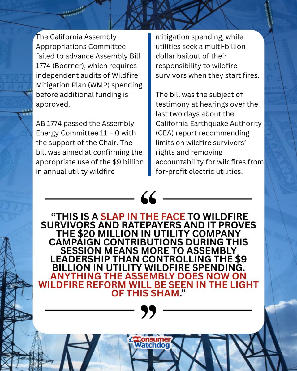 Consumer Watchdog tweet media