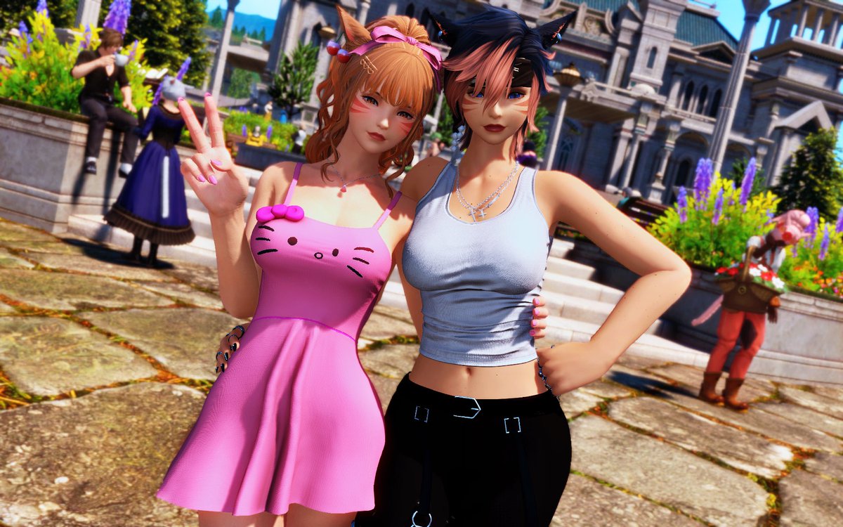ImNex_NXO's tweet photo. My Friend May &amp; Myself ^^ https://t.co/JPcOLpRDYd