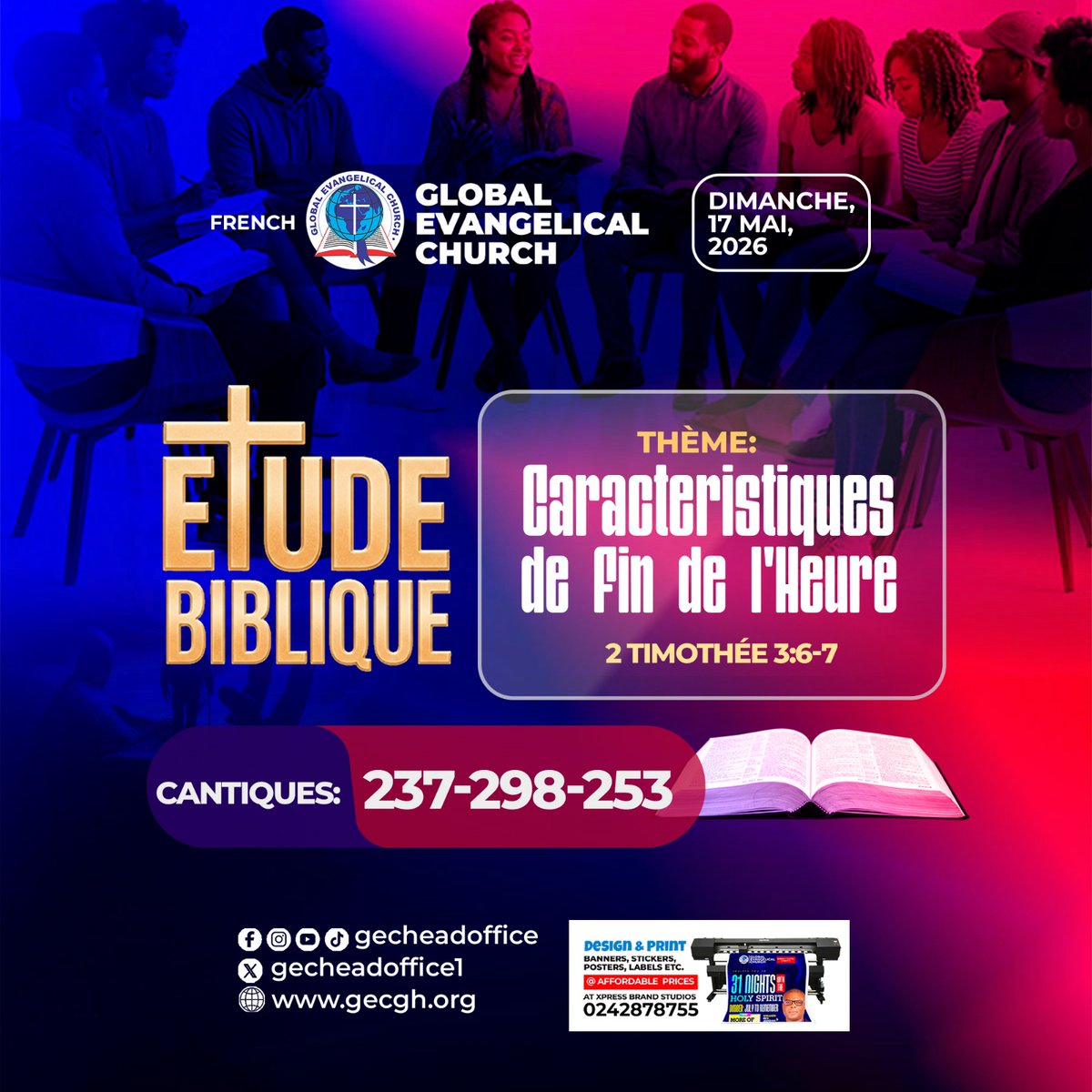 GLOBAL EVANGELICAL CHURCH HEAD OFFICE tweet media