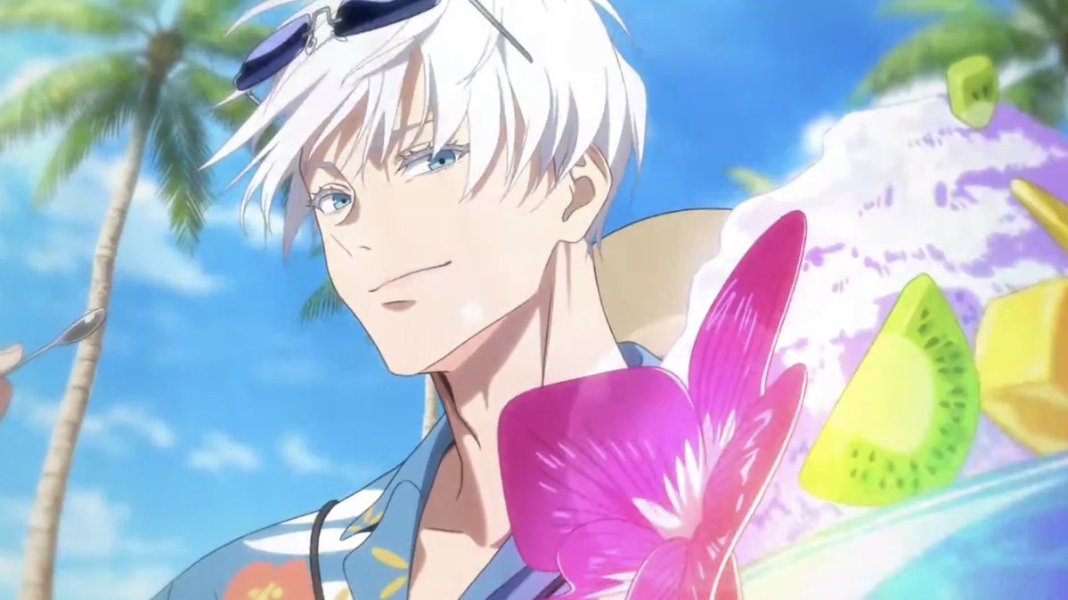 i just woke up and I'm being bombarded with so much new satoru art