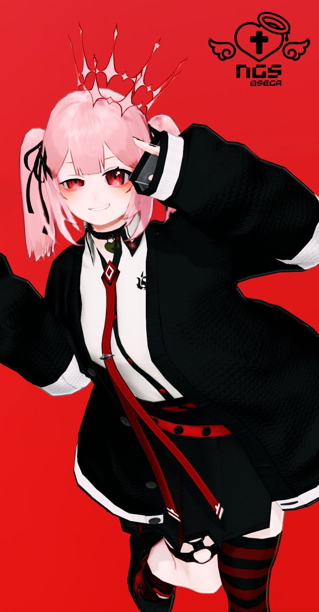 CalandoCute's tweet photo. 集会で使わなかったコーデ！
これ可愛いんだけどフェミニカとラブリィパーが人気過ぎた…！！！
#りずむロゴ #PSO2NGS_SS https://t.co/LZo63rgQfn