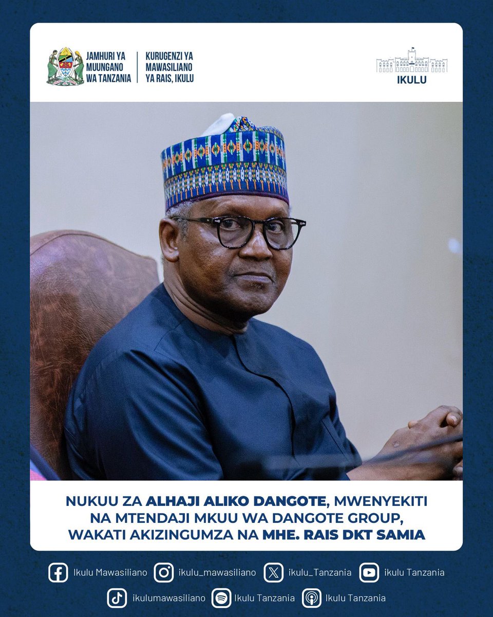 ikulu_Tanzania tweet media