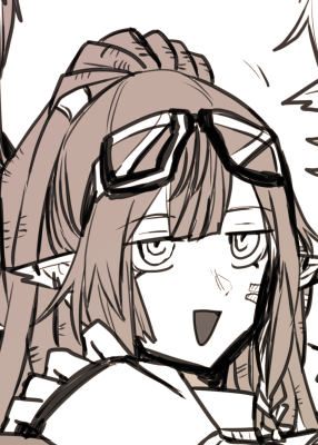 TakeUrTreatment's tweet photo. "Oh? Didn't think I'd see the day the esteemed judge Lavinia would be the one inviting me out on a date~"

And in an instant after the choice had been made for her, Gavial jumped right to teasing the Lupo with an oh so irritatingly pleased look on her face. https://t.co/YfLD9wFLs1