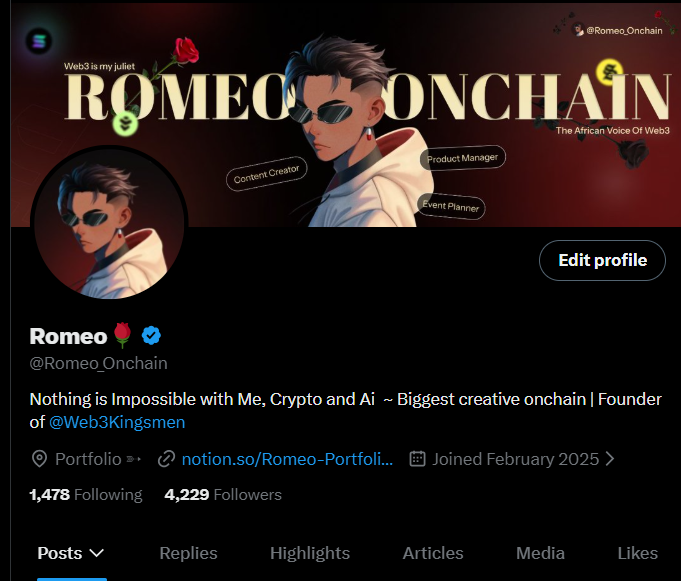 Romeo🌹 tweet media