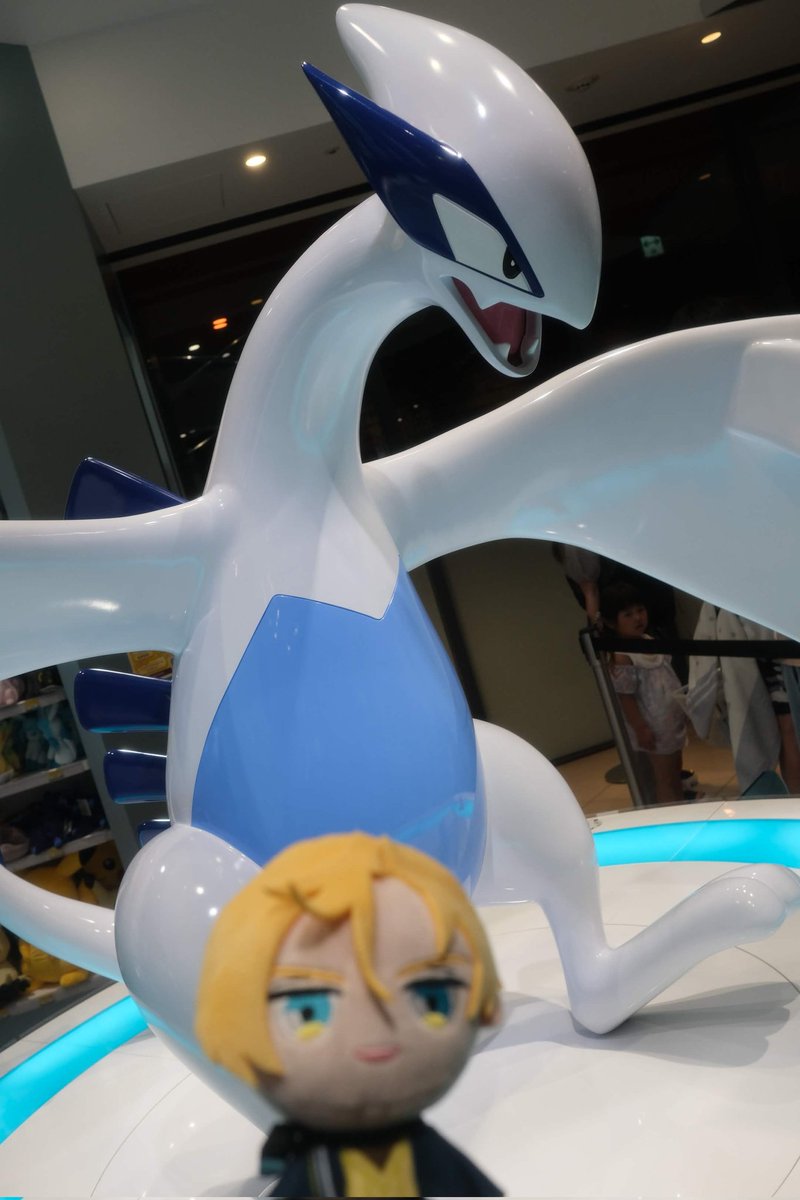 _Sceptile_'s tweet photo. He's having a wonderful time with @Chelonetsu &amp; @Tukiko_
#ObeyMeSatan #Obeyme #Japan #Obeymemerch #Pokémon #Hooh #Lugia #Pikachu https://t.co/nJT1IXPwSR