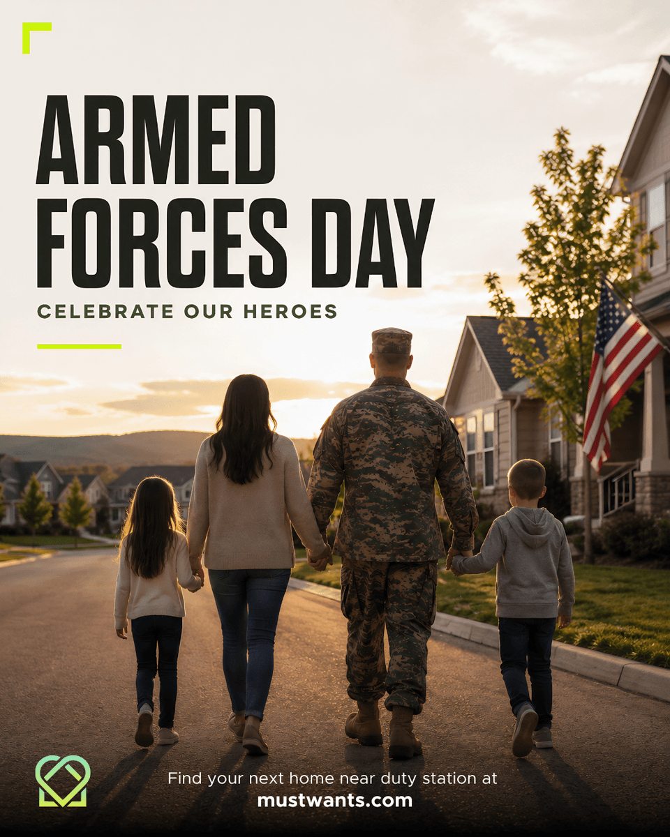 MustWants's tweet photo. Military relocations test resilience like few others. Find support for your PCS journey with MustWants. Visit https://t.co/n6bPr5BSMw for trusted resources. #ArmedForcesDay https://t.co/w3cnMJXouy