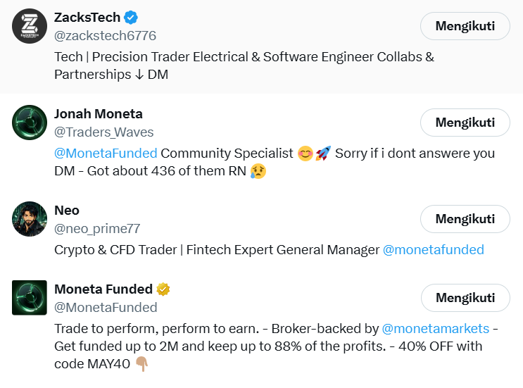 SersanOding's tweet photo. @zackstech @MonetaFunded @neo_prime77 @Traders_Waves @_toxic_trader @Tradersdorm1 @kabeer_nakowa @talk2browser @Zaksfx12 all task done
@wagmiee @herimie_ayam @ibukeyn Real traders don’t skip this 💸 https://t.co/6zFRnAGAP6