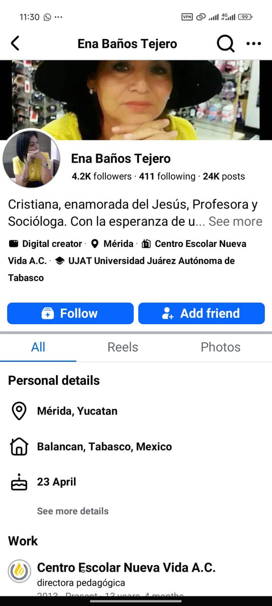 Actixfinance's tweet photo. @guadalu20759062 VIDEO SEXUAL VIRAL FILTRADO DE UNA PROFESORA MEXICANA CONOCIDA COMO ENA BAÑOS CON UN ESTUDIANTE

Según una fuente, se filtraron fotos íntimas de la profesora Ena Baños con un alumno. Al parecer, ella estaba coqueteando con su alumno, lo que la llevó a enviarle sus fotos íntimas. https://t.co/AnSyaHOYqY