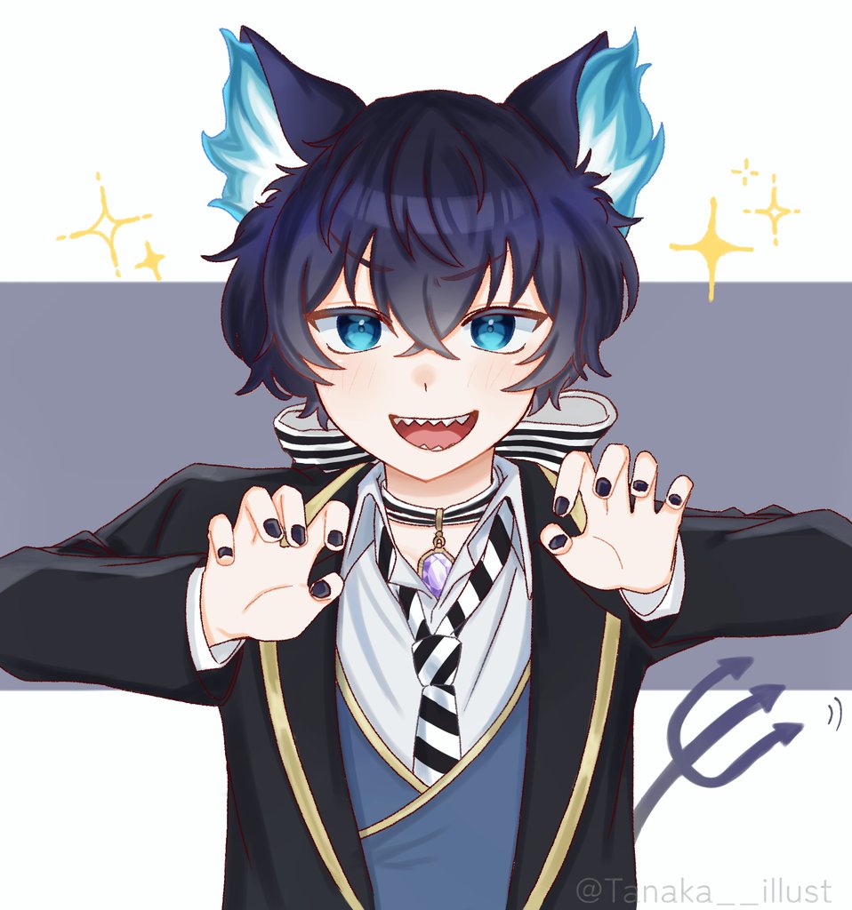 Tanaka__illust's tweet photo. グリム　⚠擬人化 https://t.co/ddYdwp7JHw