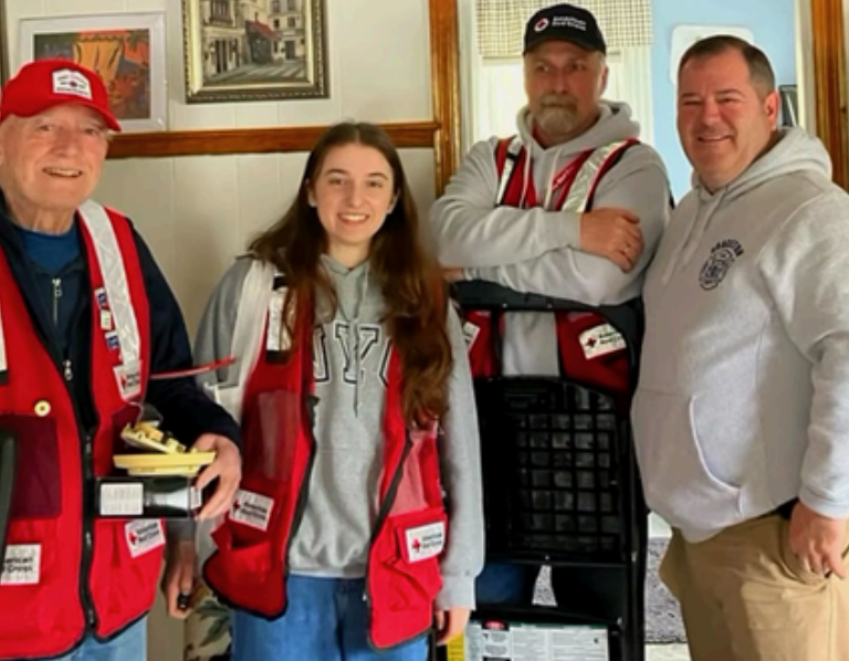 RedCrossMA's tweet photo. Our Brockton Sound the Alarm team had a successful day May 2, installing smoke alarms &amp; making homes safer across Brockton. Our volunteers partner with fire departments across Massachusetts to share fire prevention information &amp; make homes safer with new smoke alarms. Great Job! https://t.co/WeFVjbKuK8