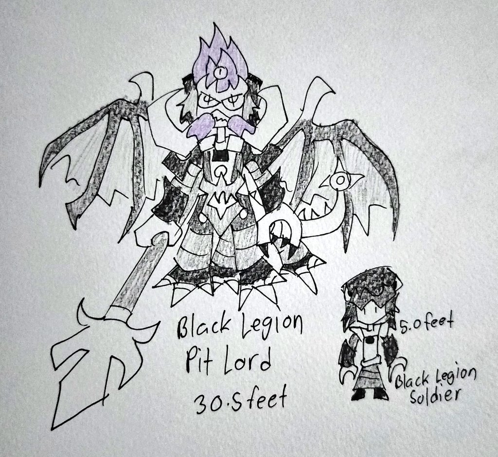 AxylRocky's tweet photo. Black Legion Pit Lord
#oc #ocs #ocart #originalcharacter #originalcharacters #originalcharacterart #moots #artmoot #artmoots #sketche #sketches #warcraft #pitlord https://t.co/mGq3DsdN3h