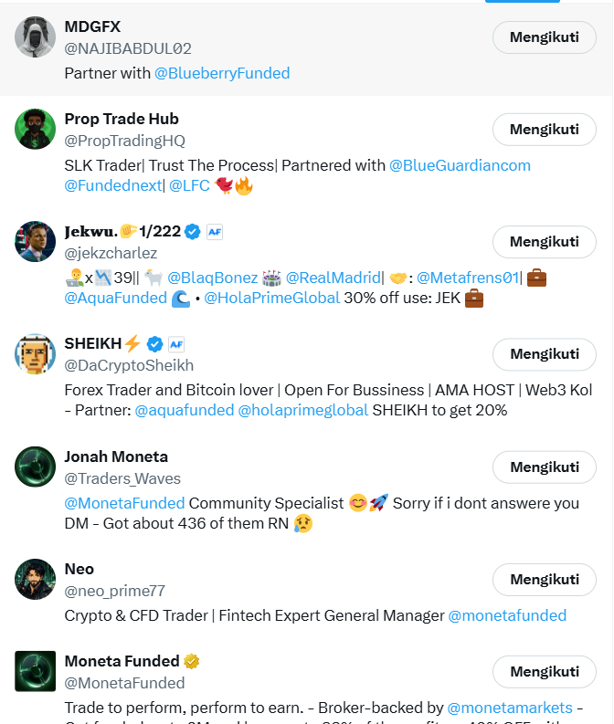 SersanOding's tweet photo. @jekzcharlez @MonetaFunded @neo_prime77 @PropTradingHQ @DaCryptoSheikh @NAJIBABDUL02 all task done
@wagmiee @herimie_ayam @Asp_iux Let’s get funded together 🚀 https://t.co/ezaOT1UO5t