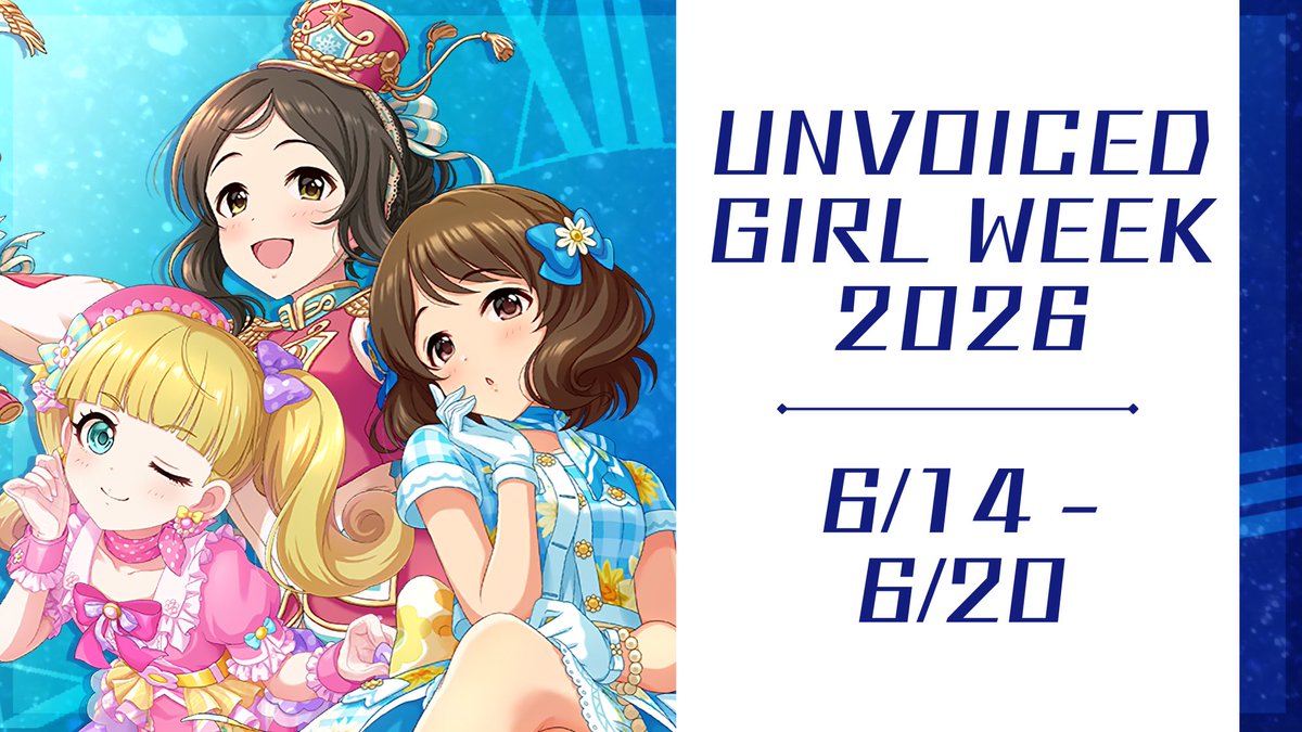unvoiced girls archive @ UGW 6/14-6/20 tweet media