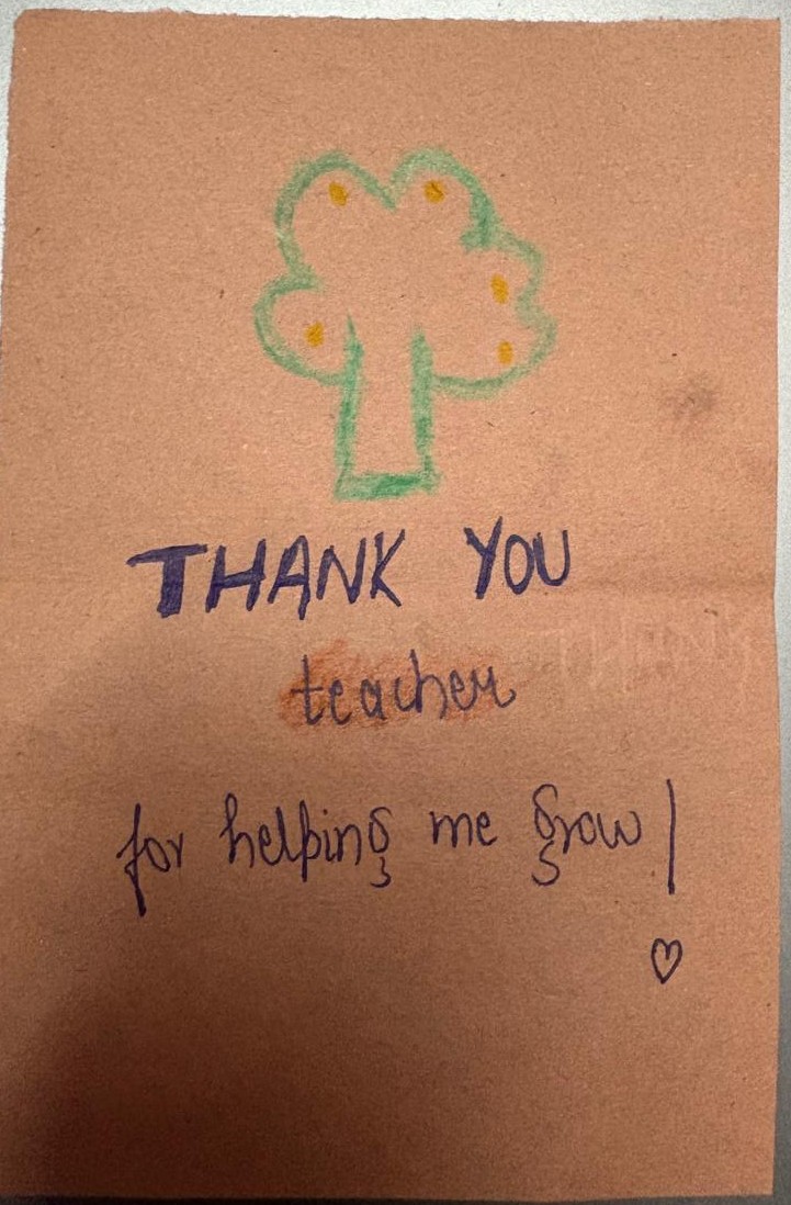Mohnish009's tweet photo. A teacher’s greatest reward is the love, respect, and affection of students.
Deeply touched by this heartfelt gesture from my dear students, Gungun Arora and Amrita Singh (Invertis University).
My heartfelt blessings and best wishes are always with you both. 
#InvertisUniversity https://t.co/bSzf39qRPz