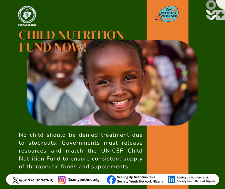 SUN Civil Society Youth Network Nigeria tweet media