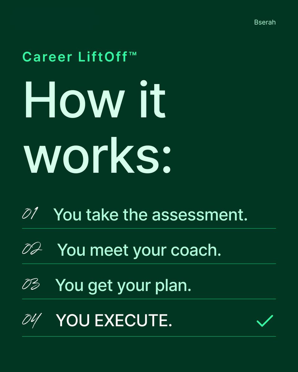 Bserah_sa's tweet photo. You’re not stuck you just need clarity.. 👌🏼
With Career LiftOff™️, understand how you think.
Start with a 30-minute conversation
and make your career decisions with greater clarity and confidence.

https://t.co/Nvz8Tyge0w
#بصيرة 
#bserah #career #careerlif https://t.co/9fcveoTdc8
