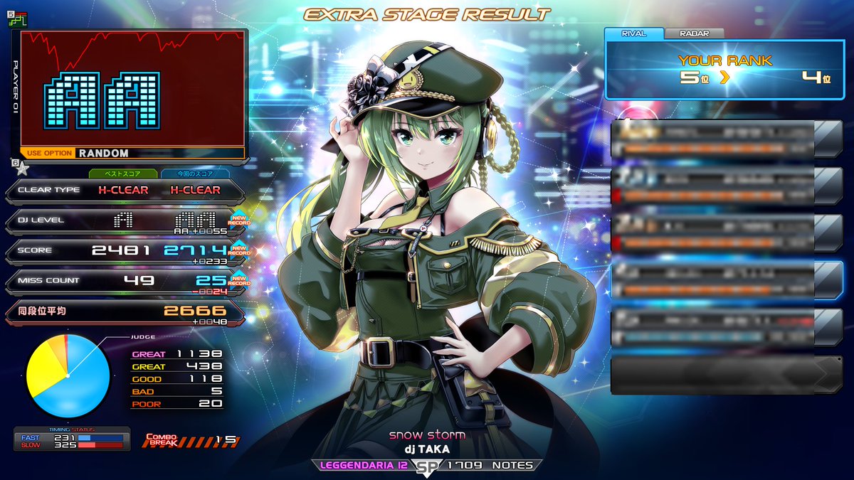 royalmilk_games's tweet photo. 最近ランプ更新した曲たち。
ちょっとはリハビリ成功かな？
ダリア譜面中心に。
#beatmania #llDX #infinitas #音ゲー https://t.co/Hya74Mbmm4
