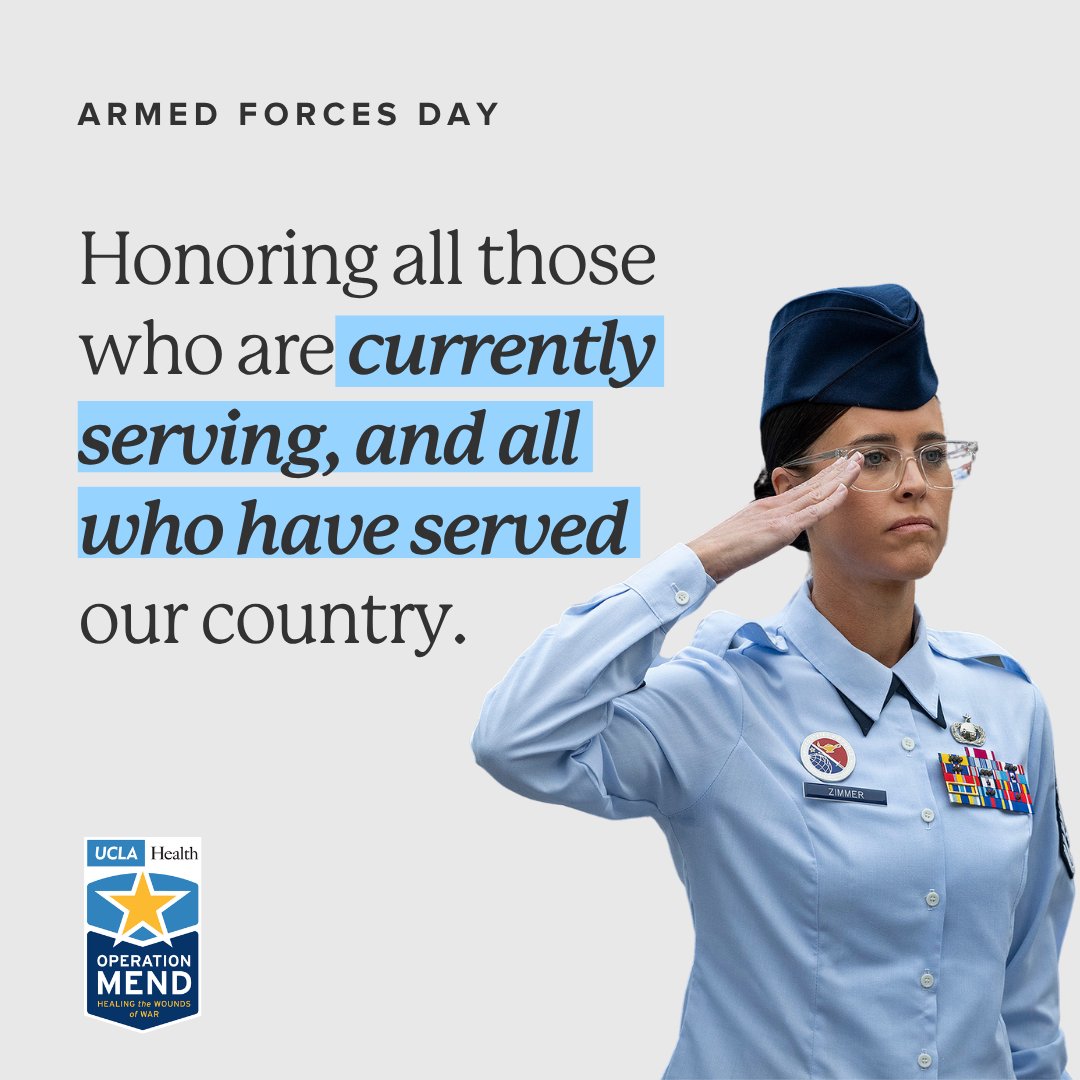 Operation_Mend's tweet photo. #ArmedForcesDay was established in 1949. Observed each May, it recognizes current and former service members as part of #NationalMilitaryAppreciationMonth 🇺🇸

📸: US Department of Defense

#OperationMend #MilitaryAppreciation #MilitaryHistory https://t.co/rPohoLF6ny