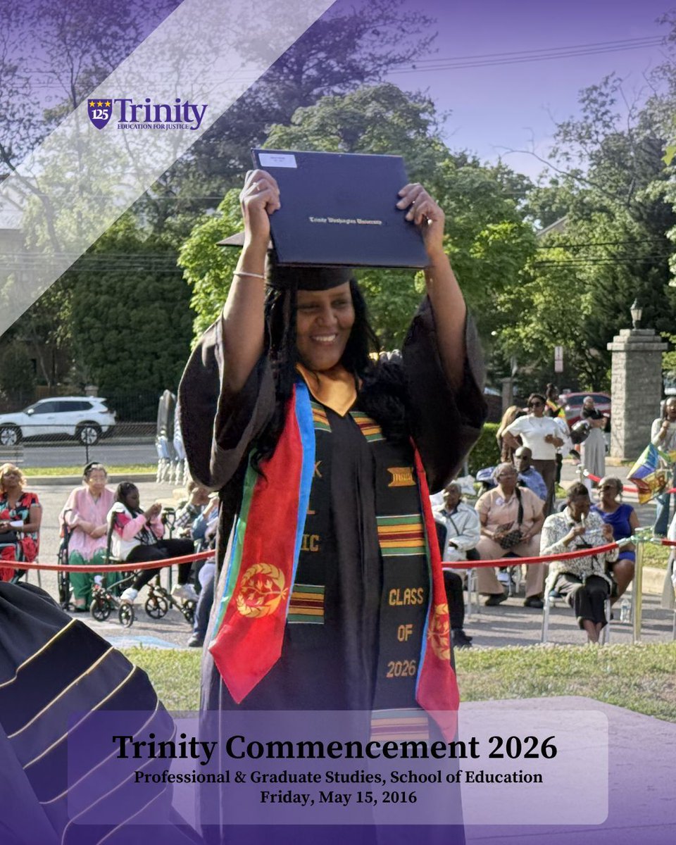 Trinity Washington University tweet media