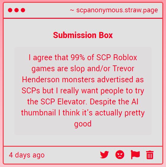 SCP ANONYMOUS tweet media