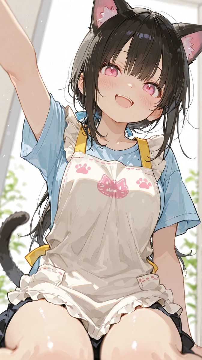 nyan2_AIart にゃにゃん❣おはこんばんちわ(*´꒳` ฅﾞ🌙🐢🐿💕 良い子