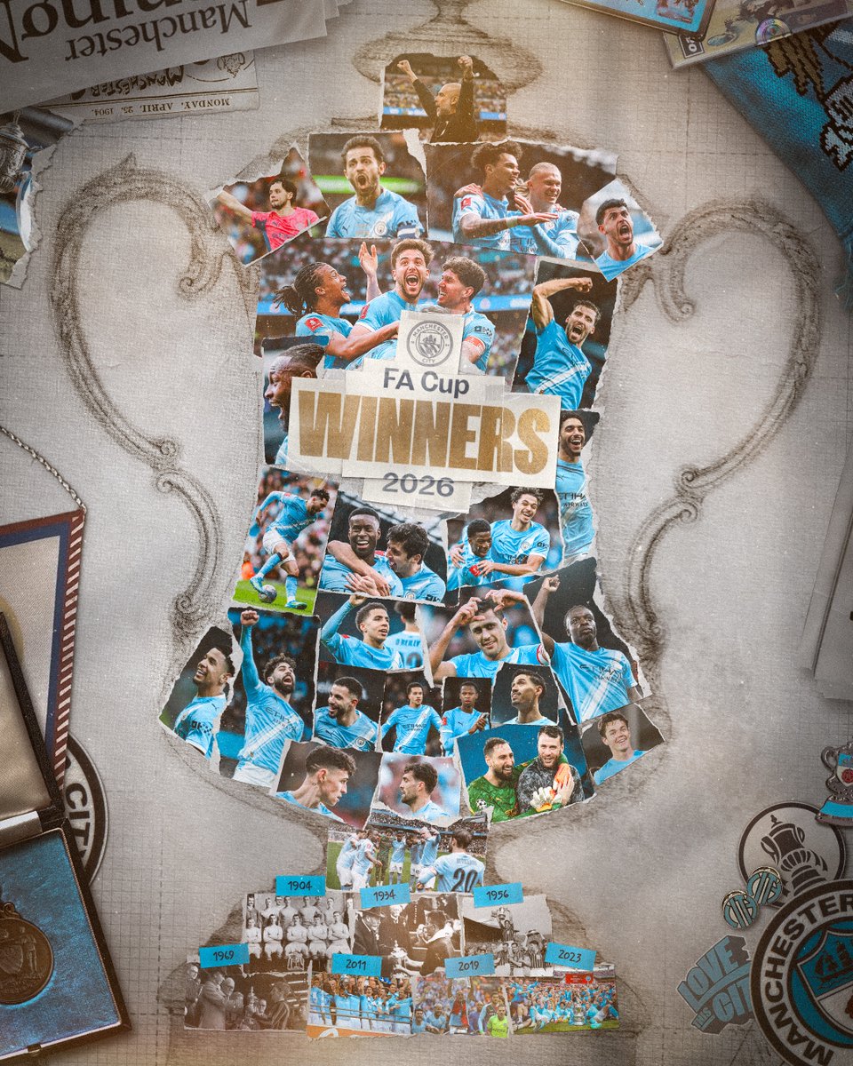 Cityarabia's tweet photo. السيتي بطل كأس الاتحاد الإنجليزي 2026 💪🏆 https://t.co/h5EkqyXds5