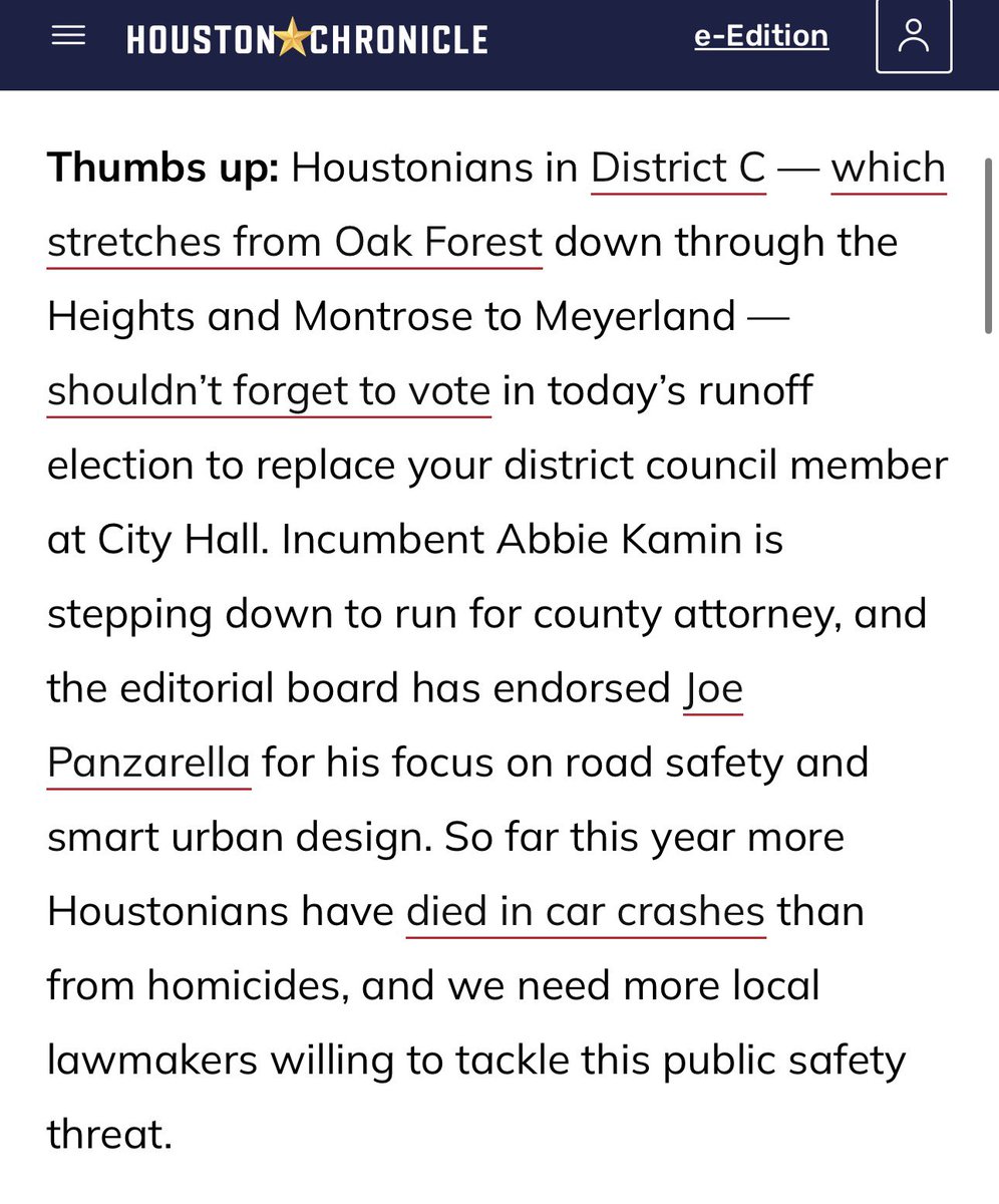 JoeforHouston tweet media