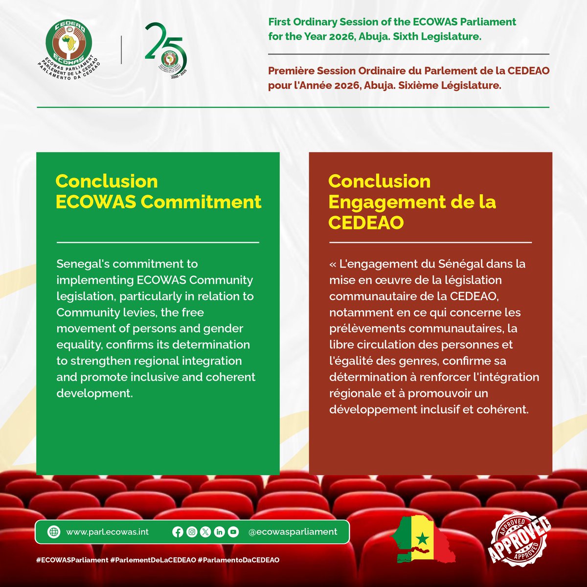 ECOWAS Parliament tweet media