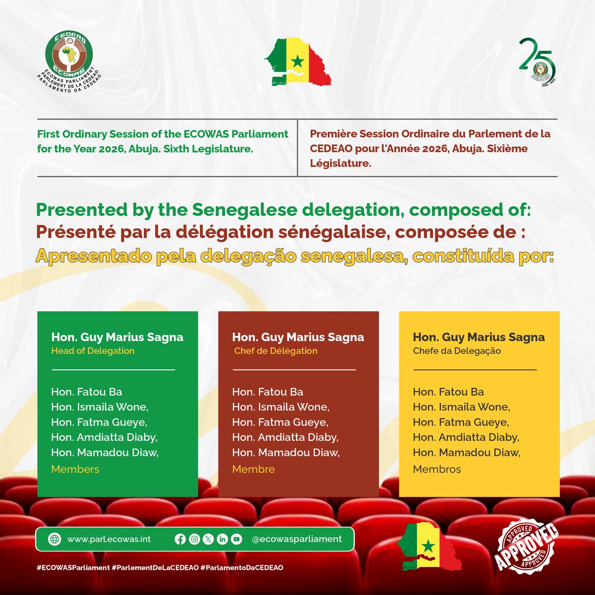 ECOWAS Parliament tweet media