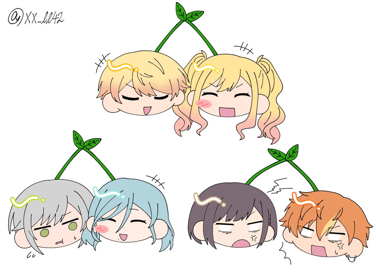 xx_ll42's tweet photo. さくらんぼきょうだい🍒 https://t.co/KU4Xf89eGy