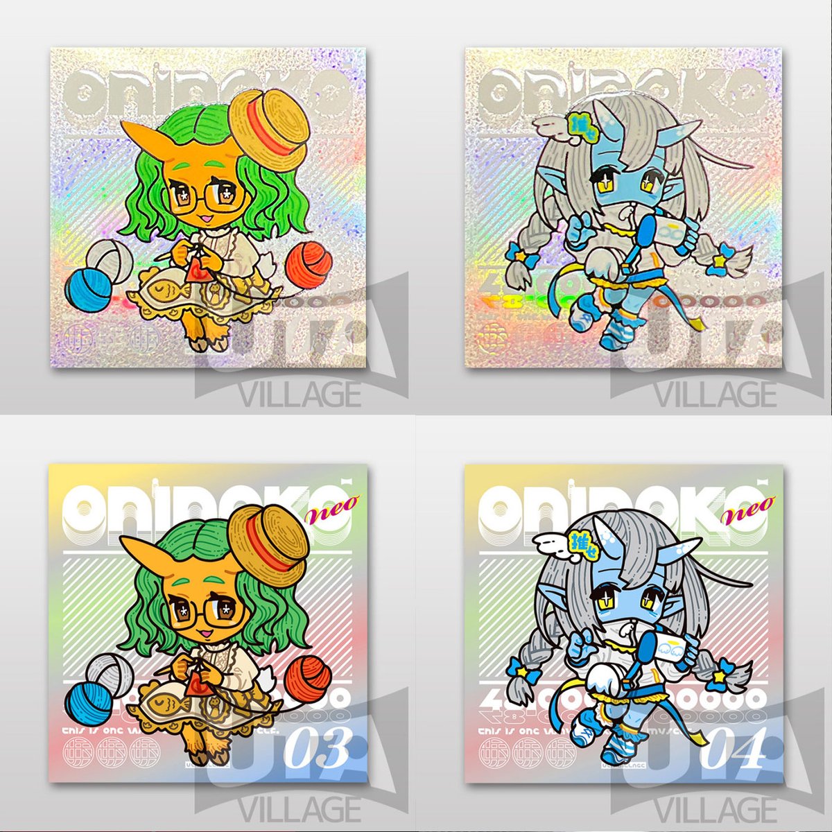 関西シルクリエイト4 で出したシールが、サークルUTA_VILLAGE