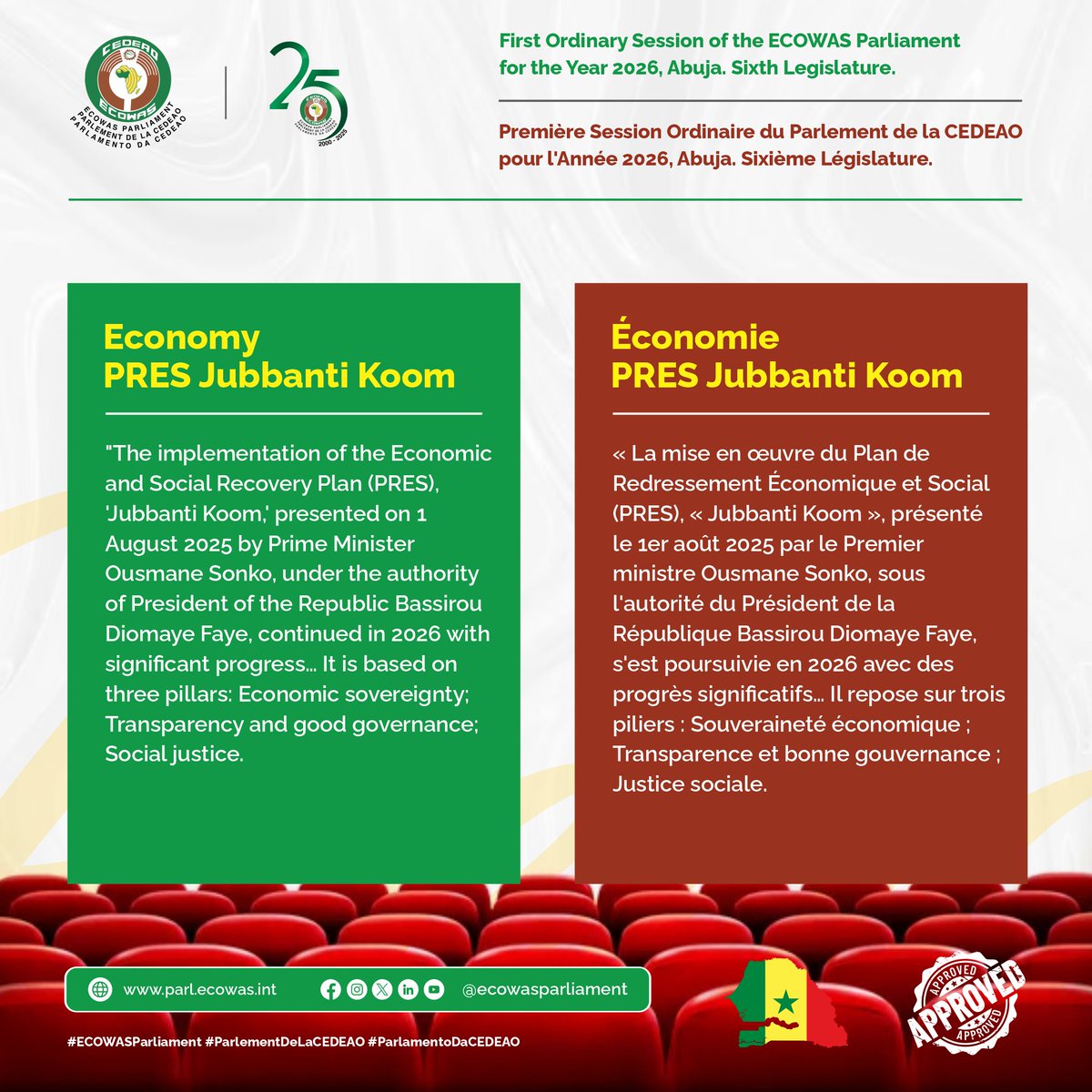 ECOWAS Parliament tweet media