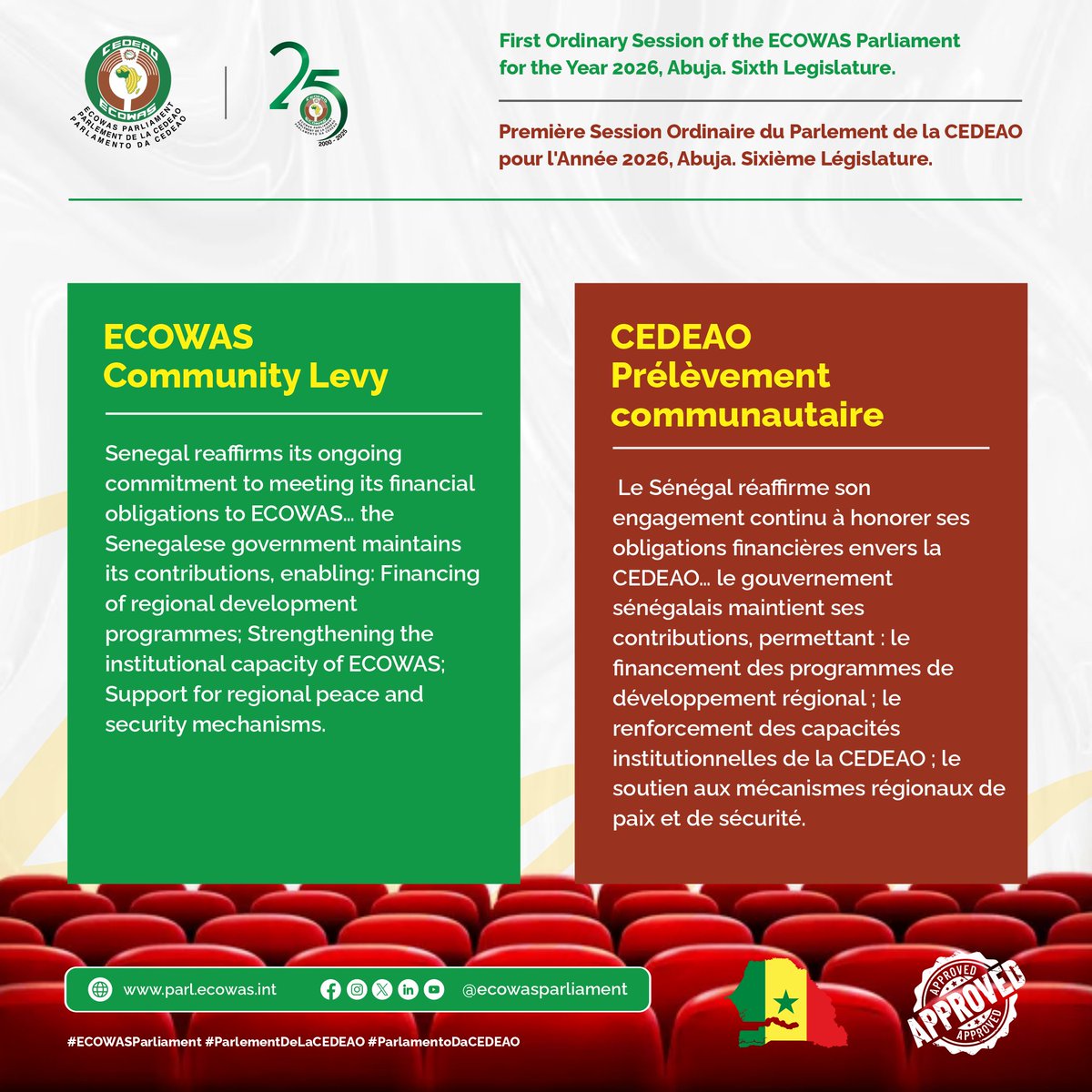 ECOWAS Parliament tweet media