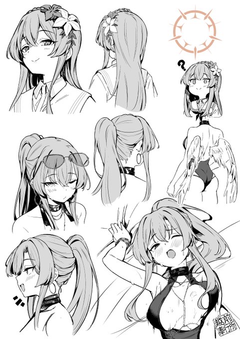 夏の本用にナギちゃんのあれこれ 