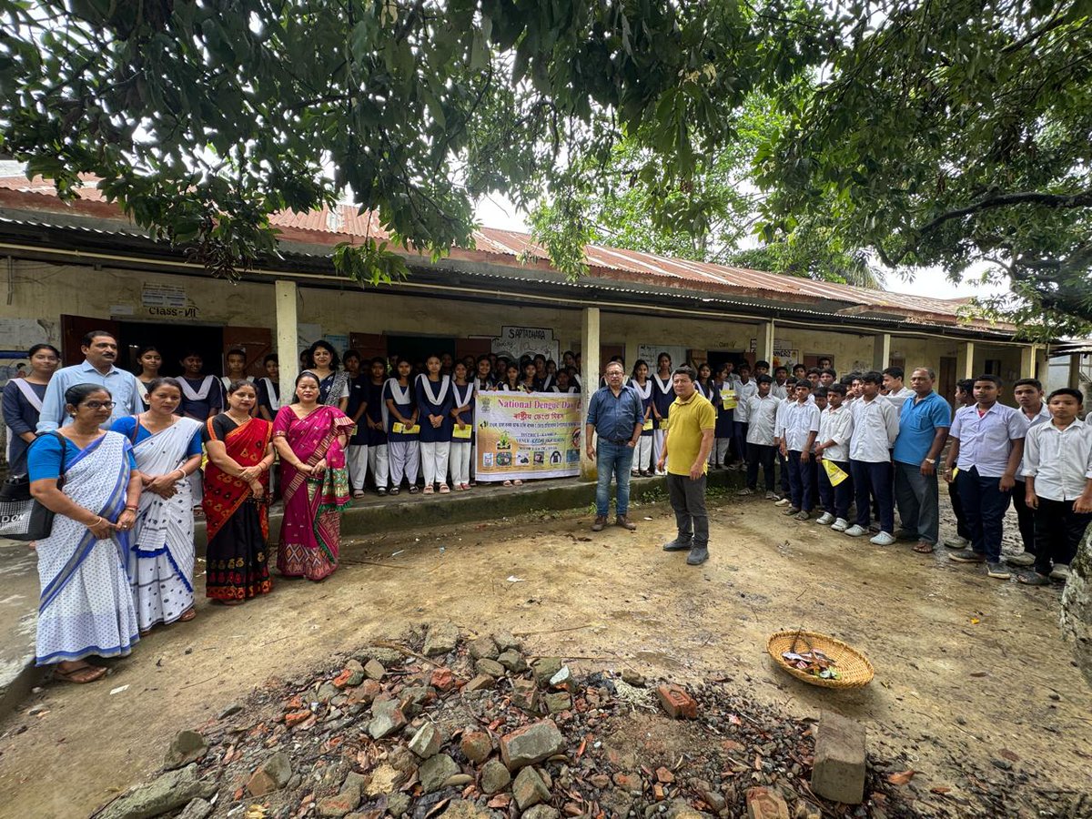 KamrupR's tweet photo. National Dengue Day celebration and awareness camps organised under different health Institutions of Kamrup District on 16/05/26  @DistrictKamrup @nhm_assam @TheAshokSinghal https://t.co/HU6m6hnx4H