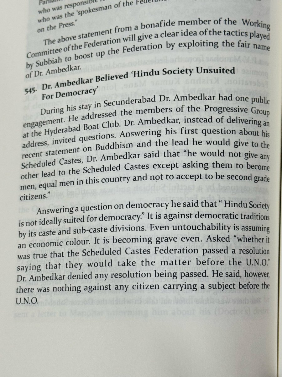 writerafey's tweet photo. Dr. Ambedkar on Indian Democracy https://t.co/Y51hRh47ty