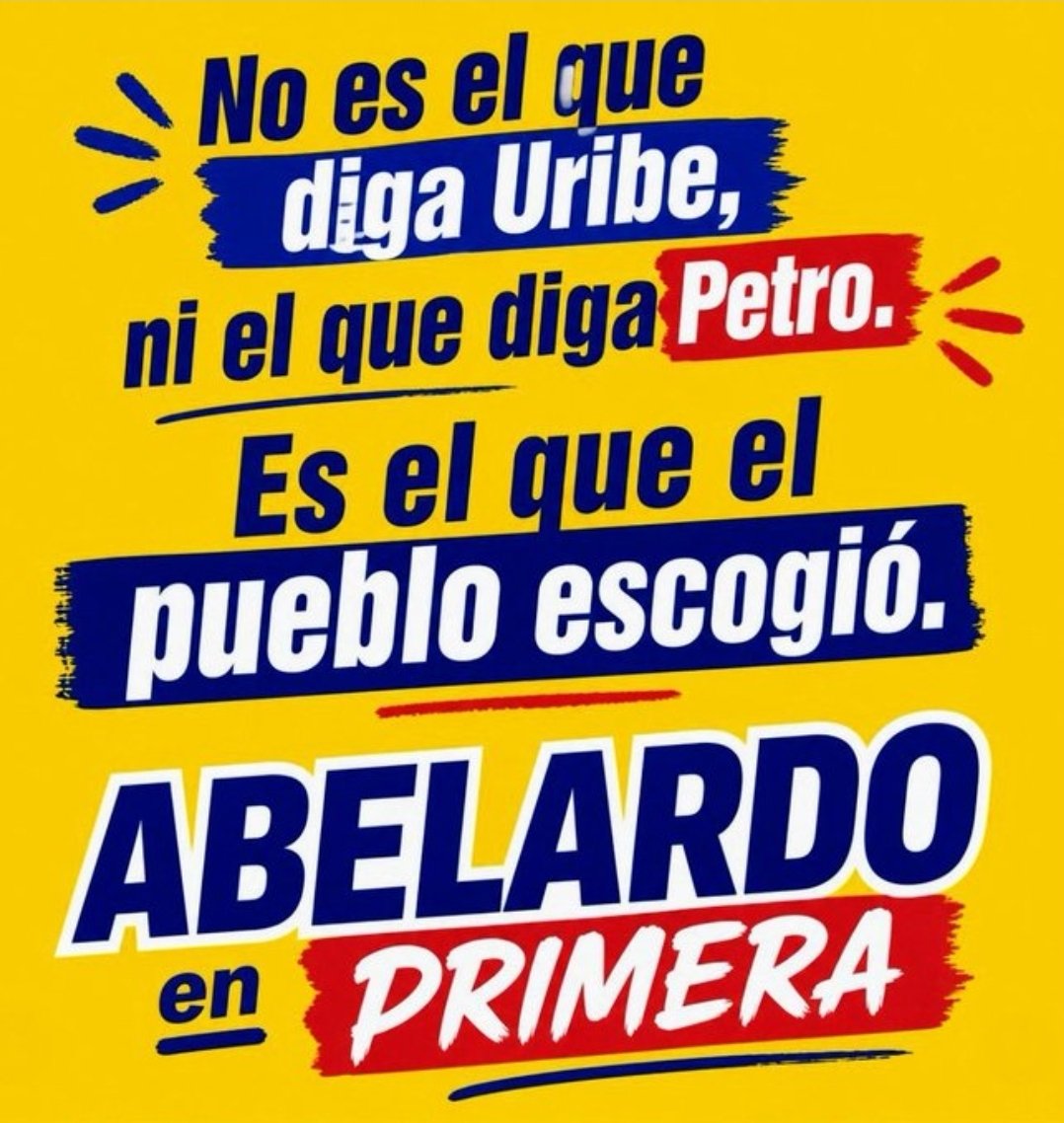 Antimamertussss's tweet photo. Éste 31 de Mayo arrasaremos.  @ABDELAESPRIELLA PRESIDENTE en Primera vuelta https://t.co/fzKLGsC6NM