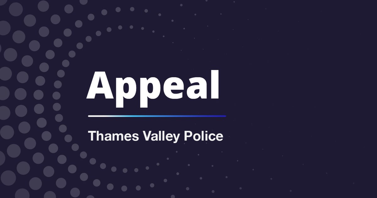 Thames Valley Police tweet media
