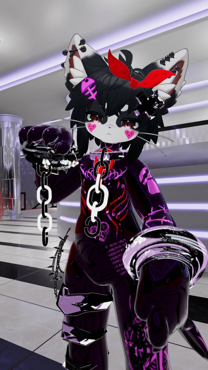 purplebunny821's tweet photo. テカテカスーツ https://t.co/vbmGf7kIJL