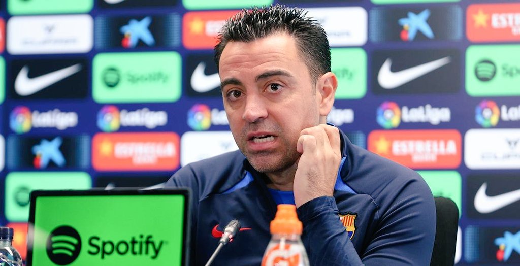 Què diria Xavi en roda de premsa? tweet media