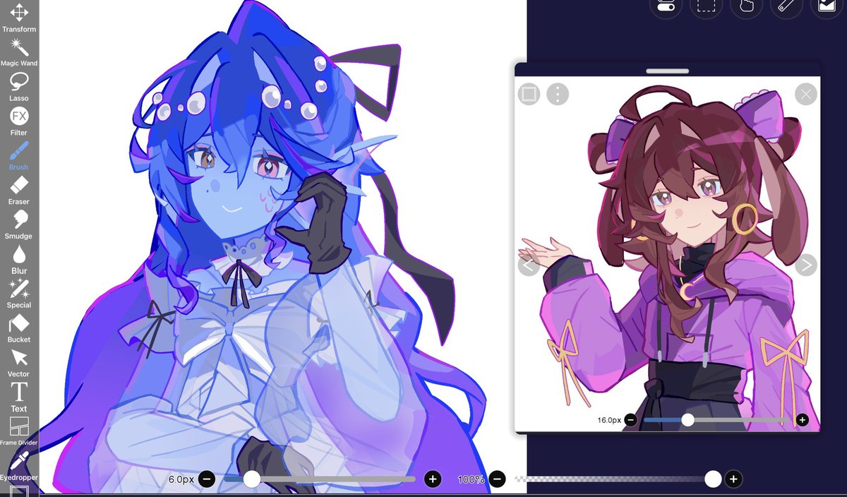 sshinsar's tweet photo. hello dolphni why are you so blue hello sososhaun why are u so pink

#dol9hinfanart   •   #sososhaunfanart https://t.co/AqA2fWKYmS